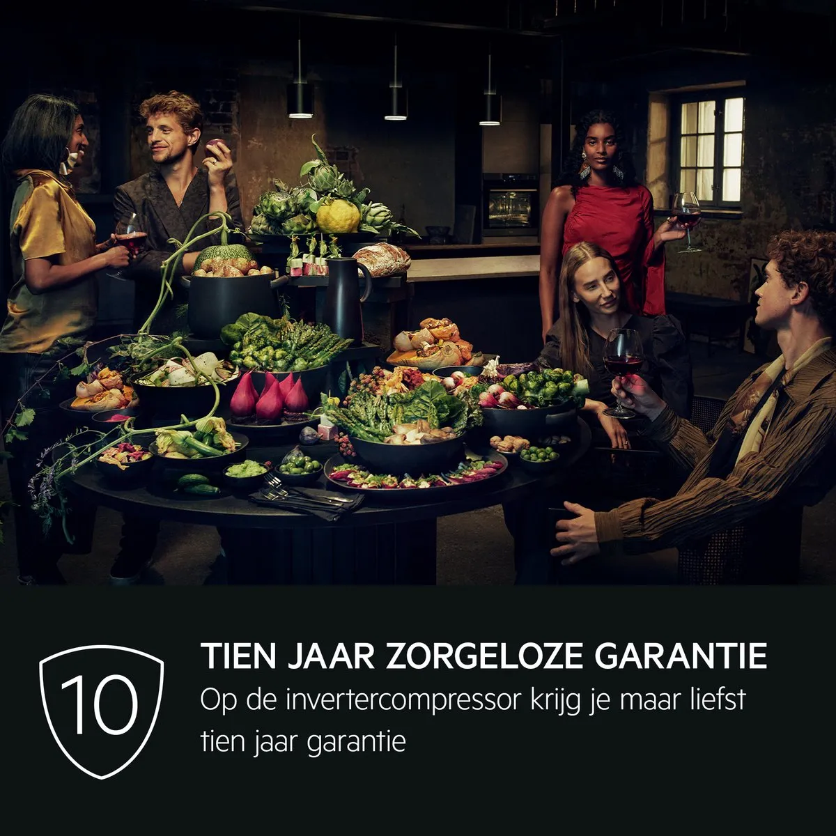 AEG ORK6D391EW Vrijstaande Koelkast 396L - Wit