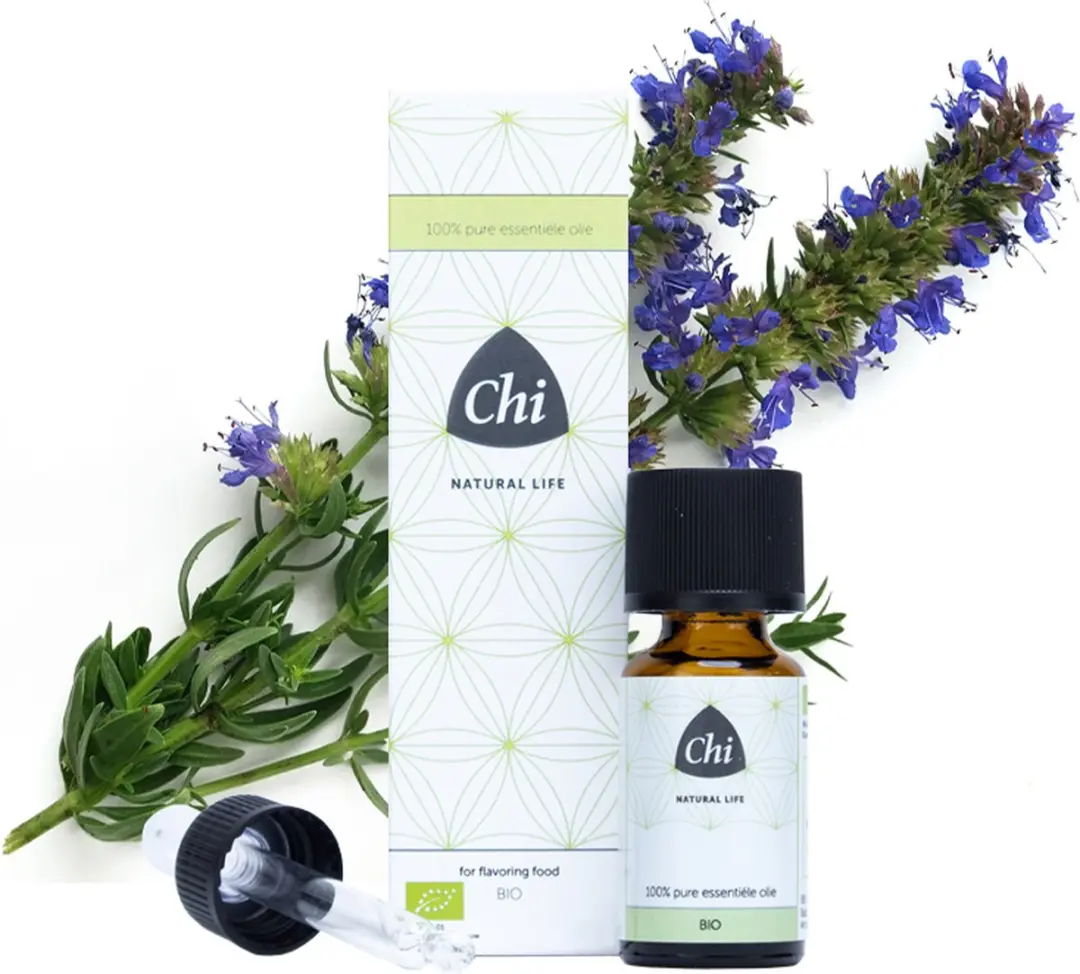 Chi Natural Life Hyssop Bio Etherische Olie 2.5ml