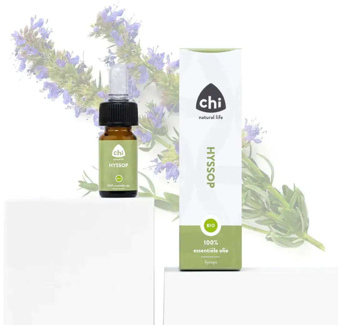 Chi Natural Life Hyssop Bio Etherische Olie 2.5ml