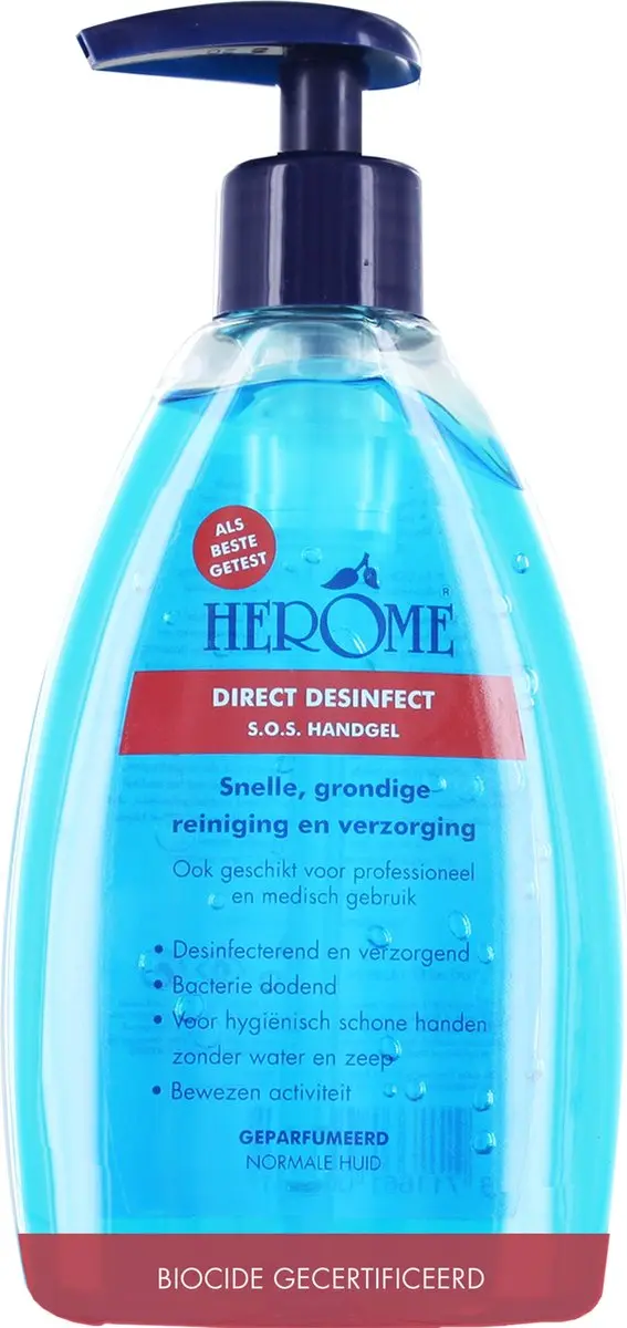 Herome Combi-Pack Direct Desinfect Handgel - 350ml - 4 Stuks