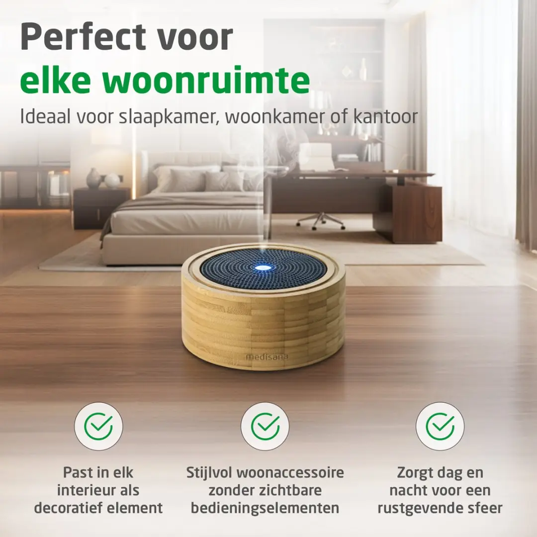 Medisana AD 625 Aroma Vernevelaar - Bamboe