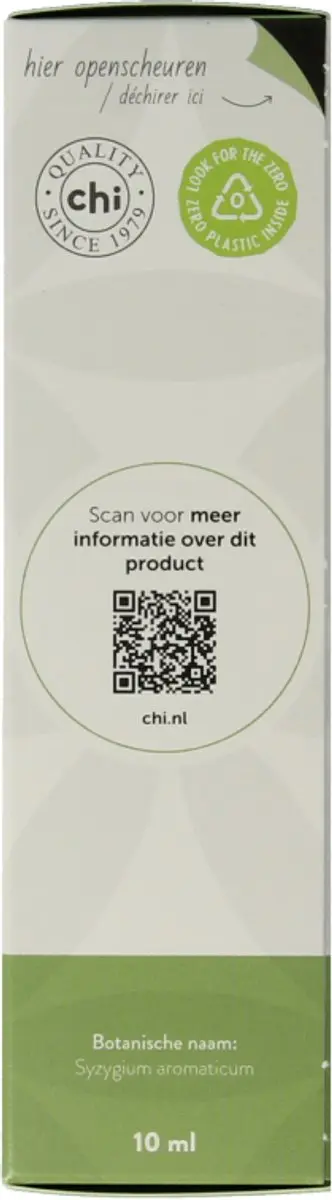 Chi Natural Life Kruidnagel Bio Etherische Olie 10ml - afbeelding 6 van 6