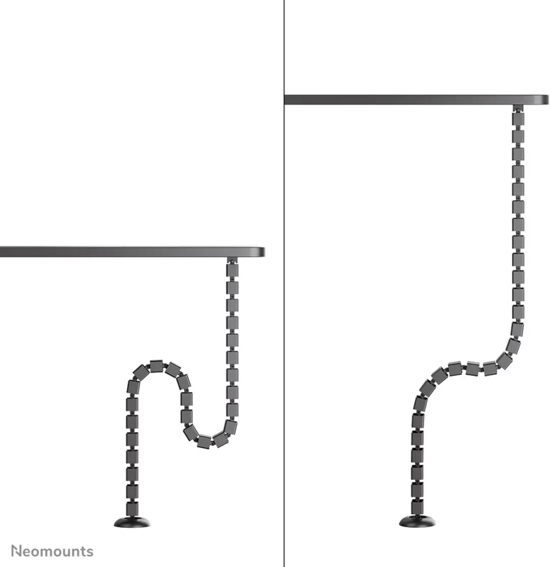 Neomounts Kabelslang Schroefbevestiging - Zwart - afbeelding 6 van 6