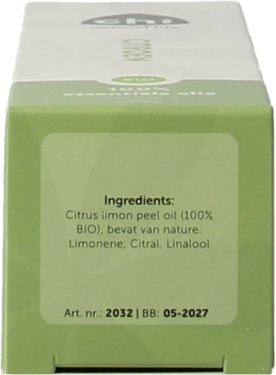 Chi Natural Life Citroen Etherische Olie 10ml