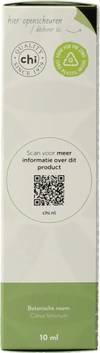Chi Natural Life Citroen Etherische Olie 10ml - afbeelding 6 van 6