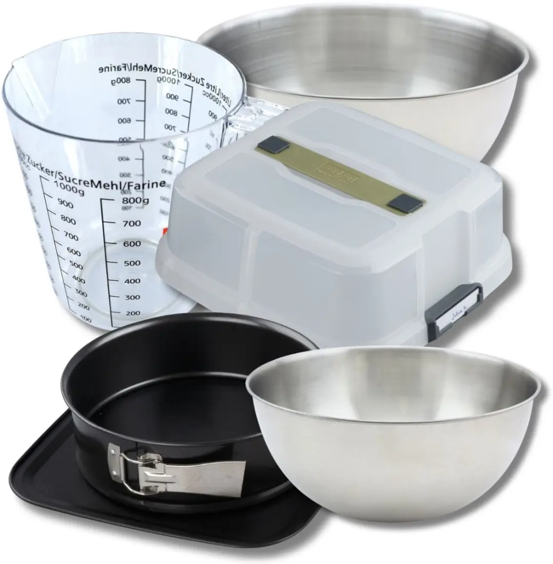 Zenker Bakset Ronde Springvorm 23cm met Deksel