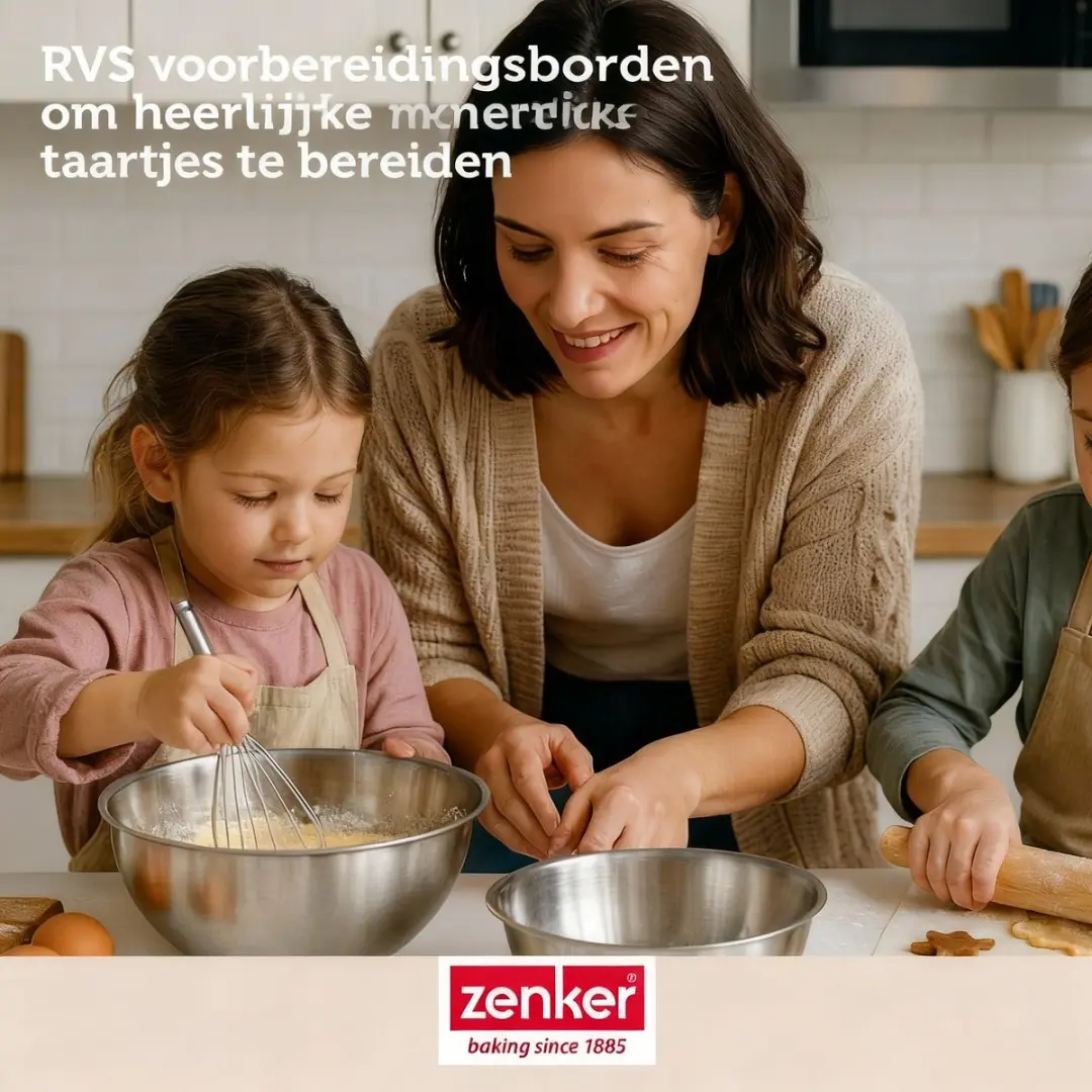 Zenker Bakset Ronde Springvorm 23cm met Deksel - Zwart