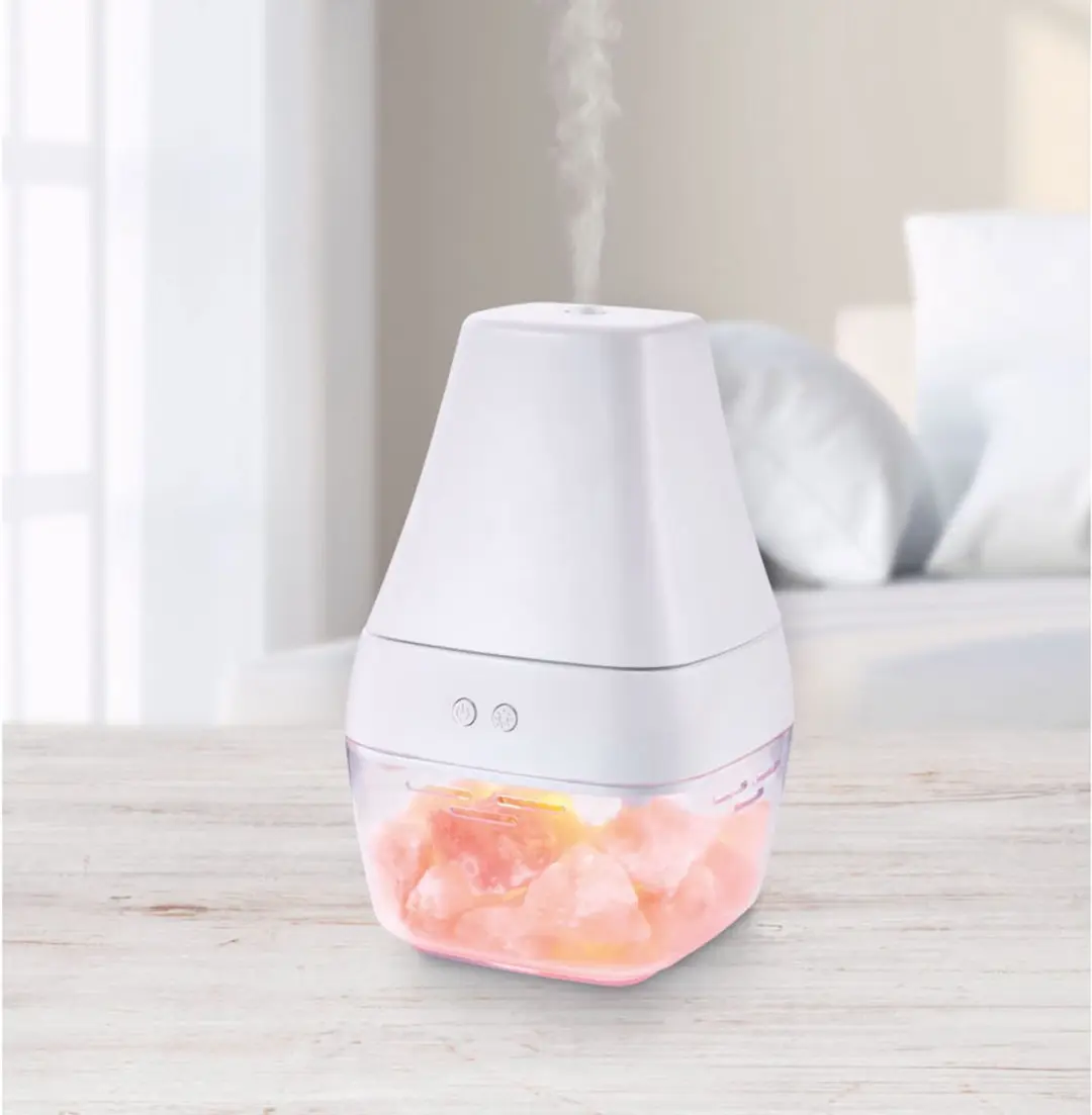 SILVERCREST Aroma Diffusser Zoutkristal Design 100ml - Wit
