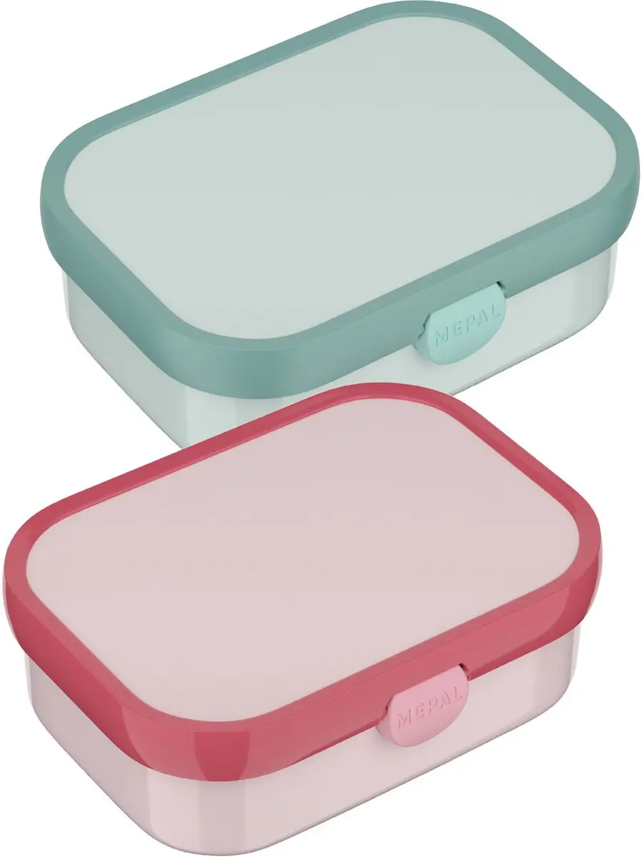 Mepal Campus Broodbox Set 2x700ml - Cool Mint & Türkis