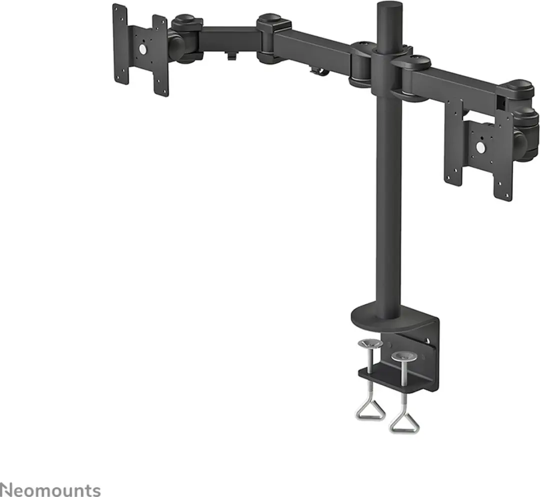 Neomounts FPMA-D960D Monitorarm 2 schermen - 10-27" - 0-8 kg/scherm - Zwart