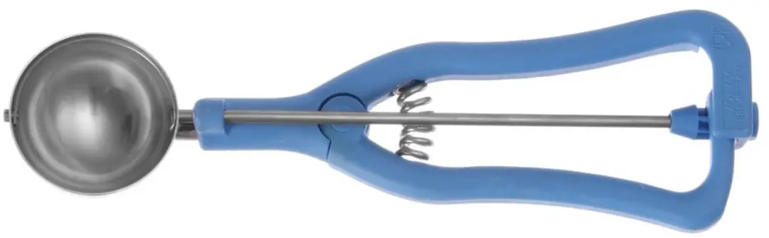 Hendi Portioneerlepel Profi Line Ø51mm - Roestvrij staal - Blauw