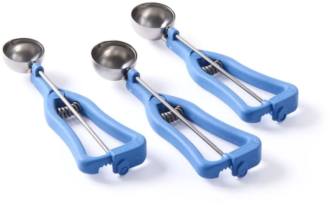 Hendi Portioneerlepel Profi Line Ø51mm - Roestvrij staal - Blauw