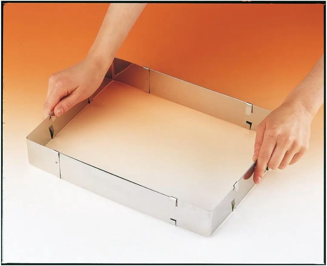 Zenker Smart Pastry Taartvorm 30cm & Banketmes - Roestvrij staal