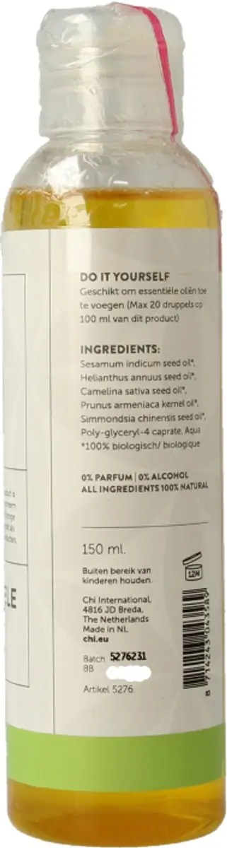 Chi Natural Life Hydrofiele Olie Neutraal 150ml