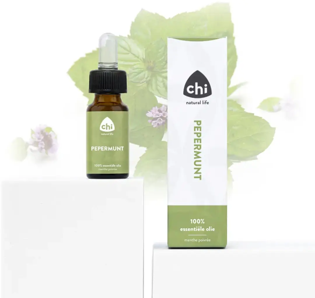 Chi Natural Life Pepermunt Etherische Olie 10ml