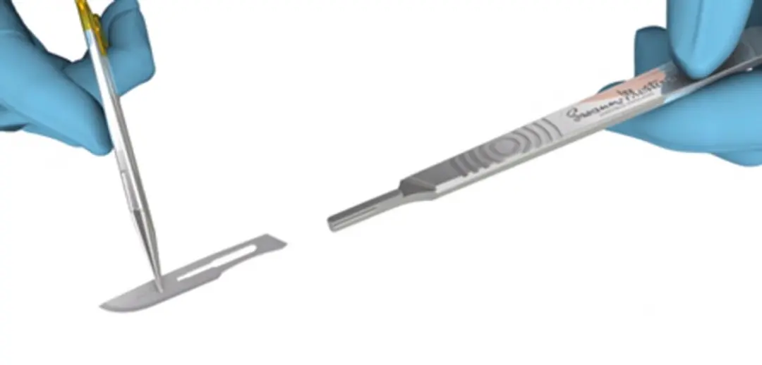 Swann Morton Scalpelhandvat nr. 4 - RVS