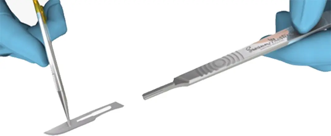 Swann Morton Scalpelhandvat nr. 4 - RVS