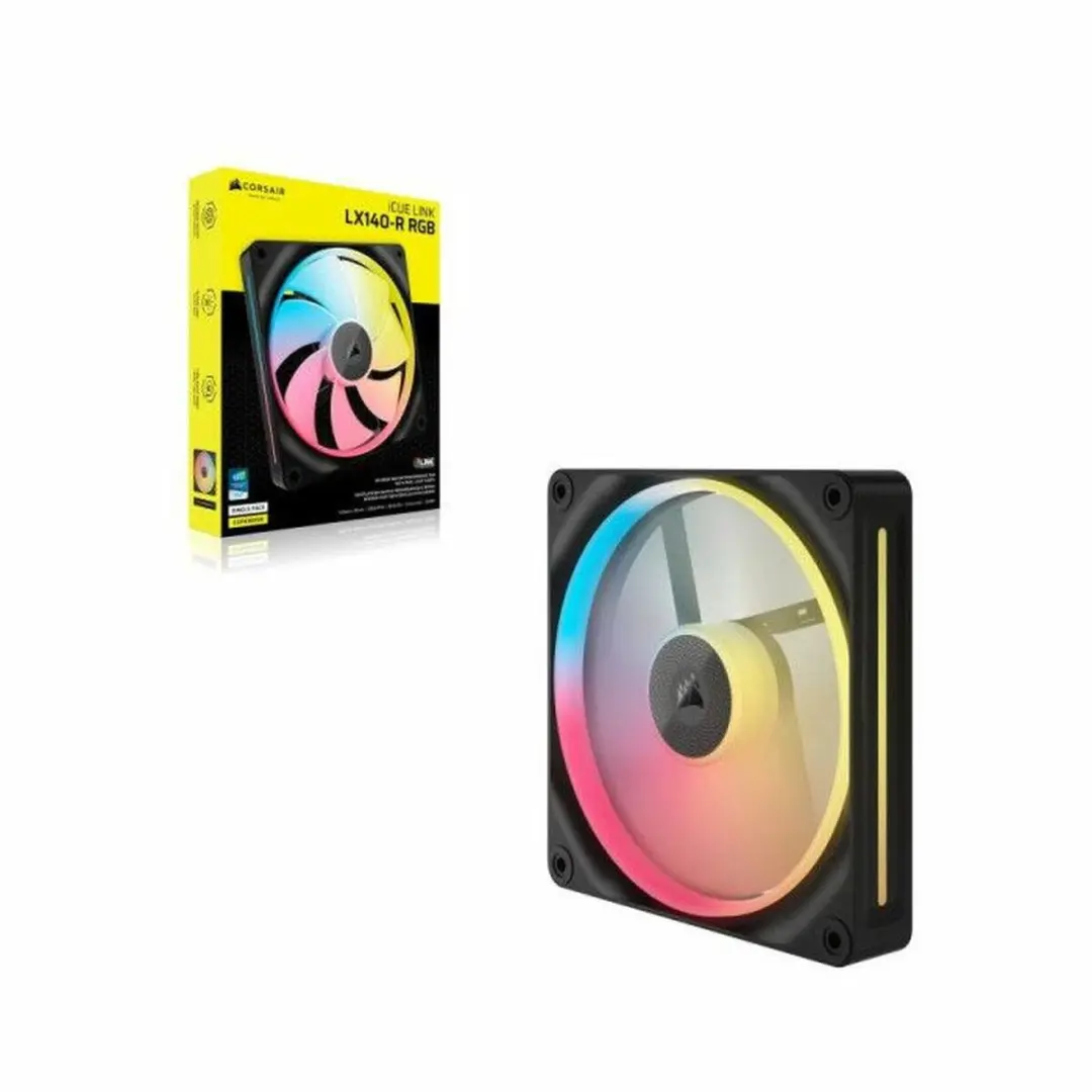 Corsair iCUE LINK LX140 RGB Ventilator 140mm - Zwart