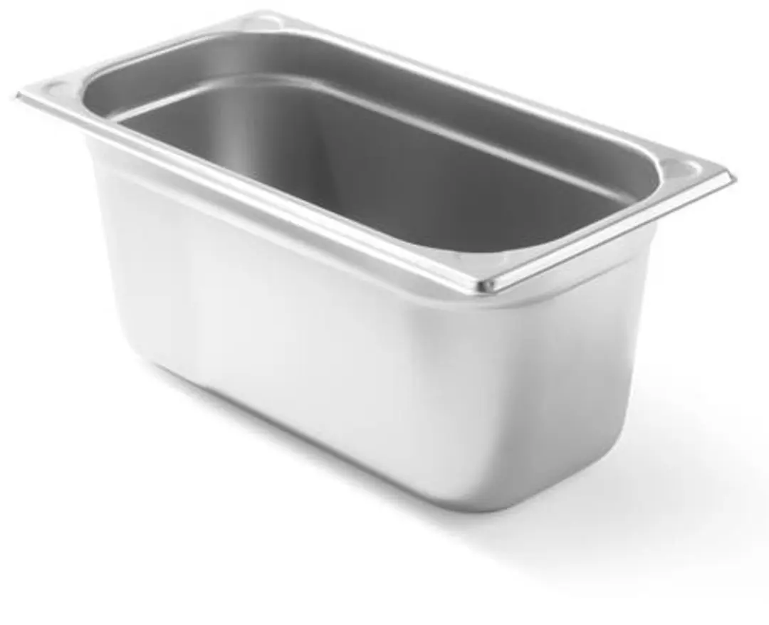 HENDI Gastronorm Container 4L - 100mm - Staal