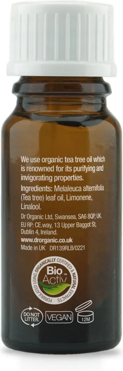 Dr. Organic Tea Tree Pure Olie 10ml