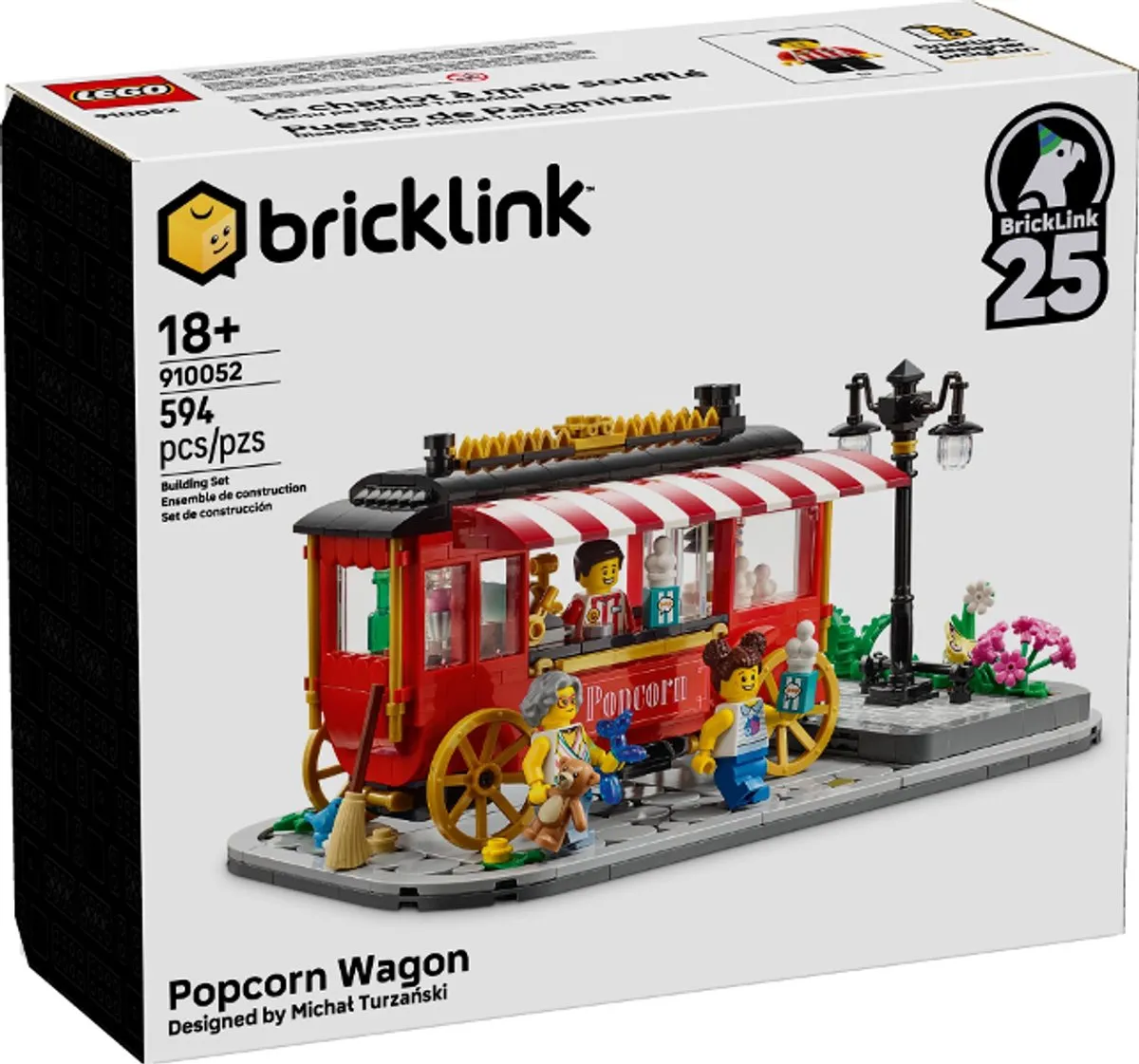 LEGO BrickLink Popcorn Wagon 910052