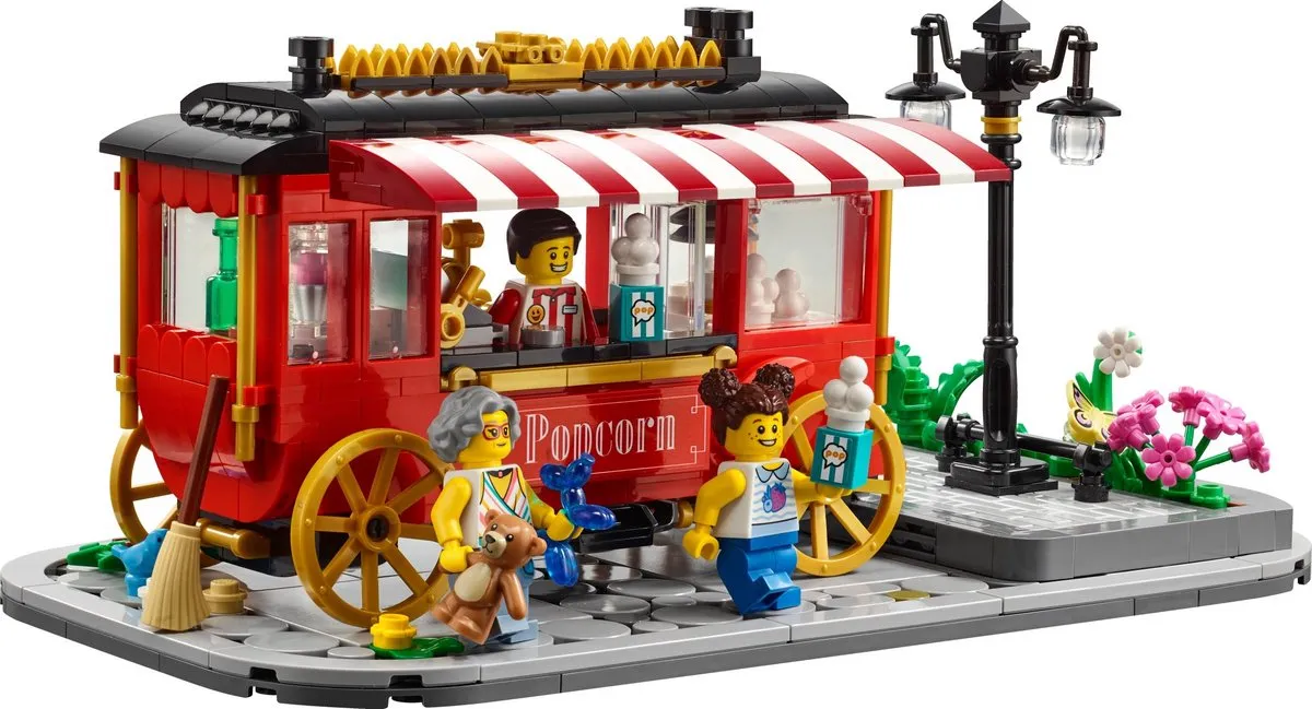 LEGO BrickLink Popcorn Wagon 910052 - 594 Stukken