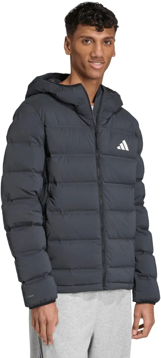 Adidas Heren Helionic Climawarm Hooded Down Jas - S