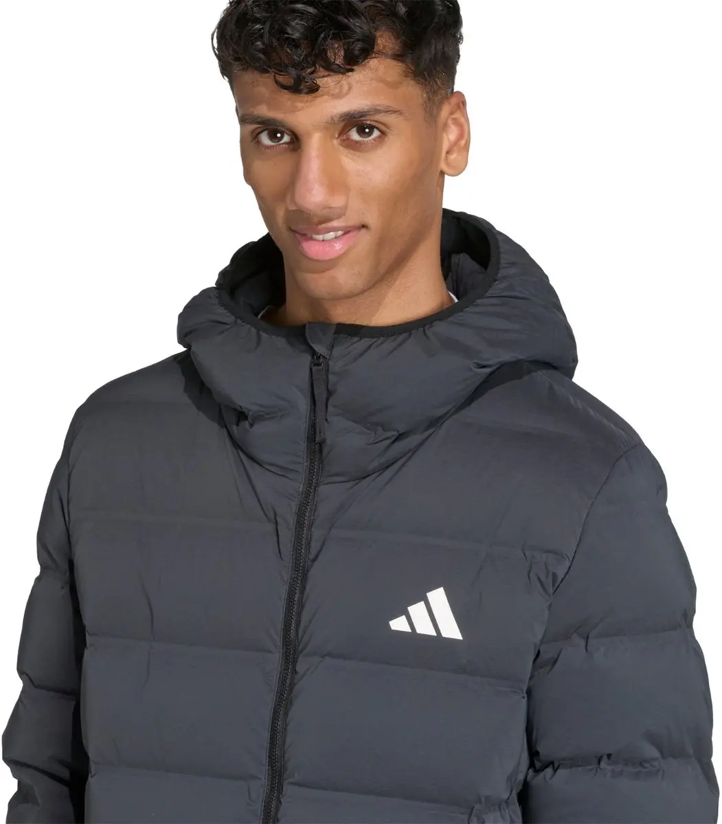 Adidas Heren Helionic Climawarm Hooded Down Jas - S