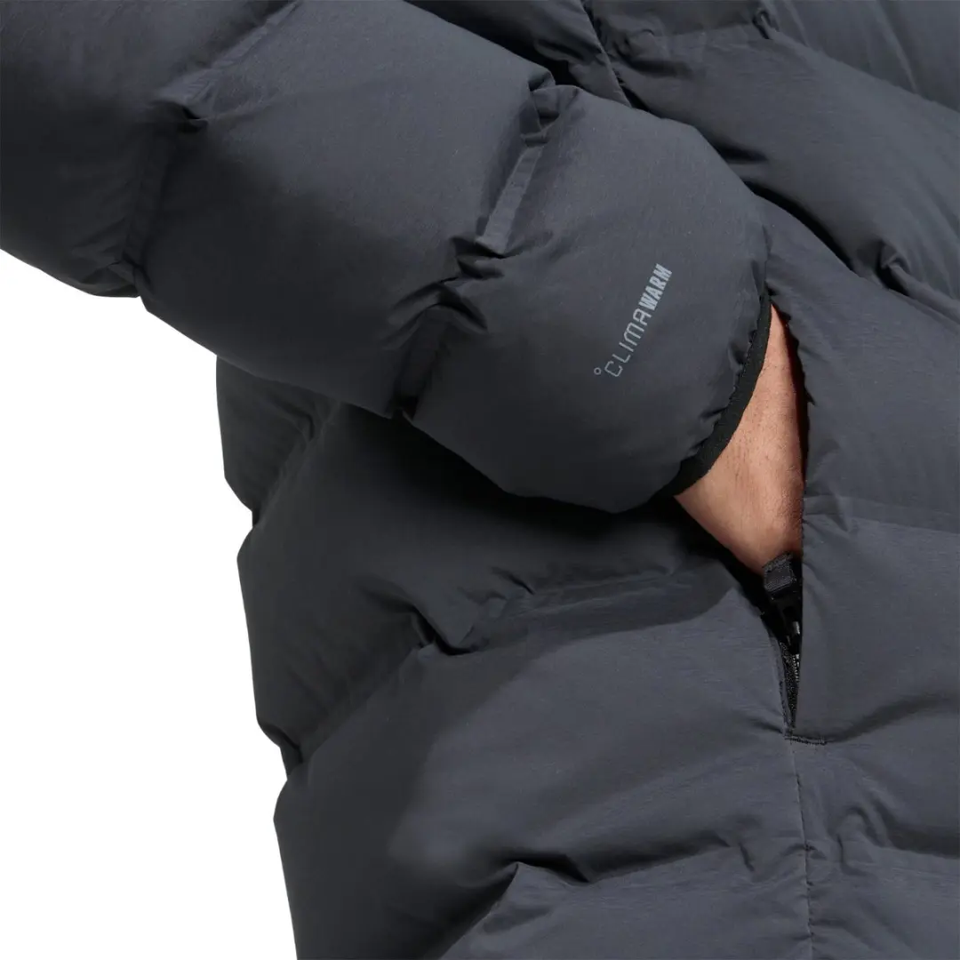 Adidas Heren Helionic Climawarm Hooded Down Jas - S - afbeelding 6 van 6