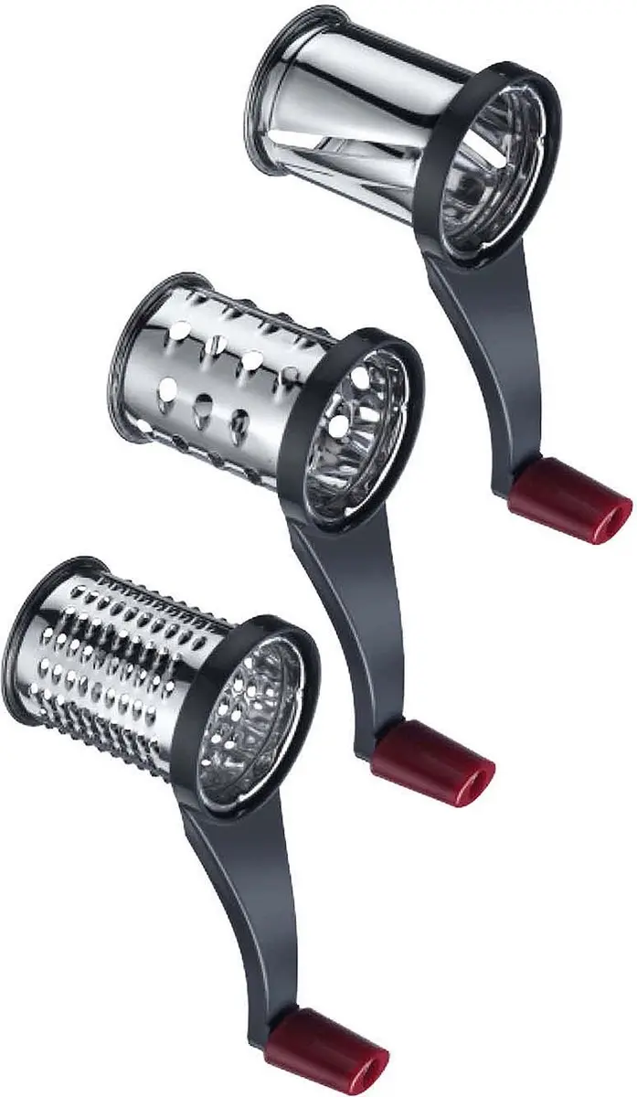 Westmark Trio Trommelrasp 11722260 - Wit/Antraciet