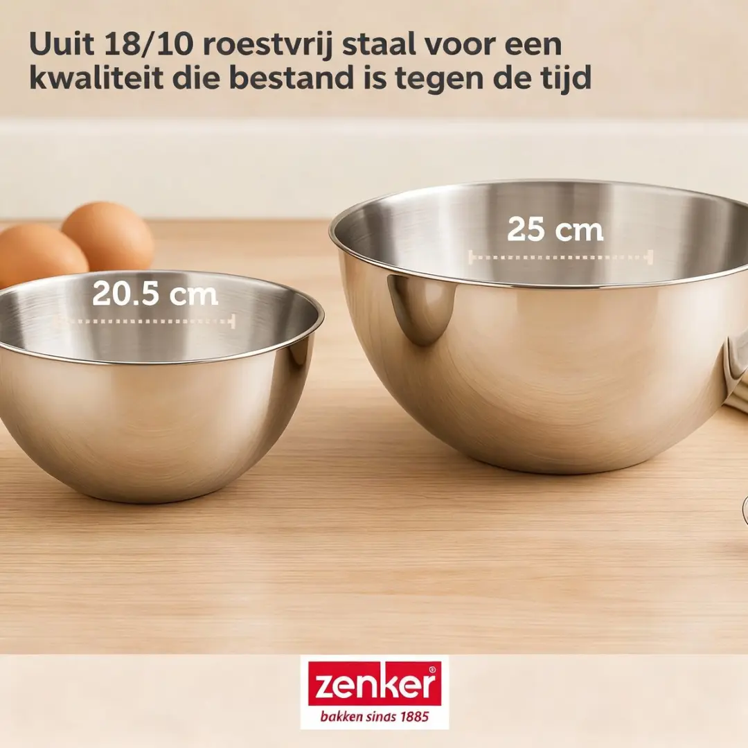 Zenker Bakkersset met Panettonevorm 18cm - Groente