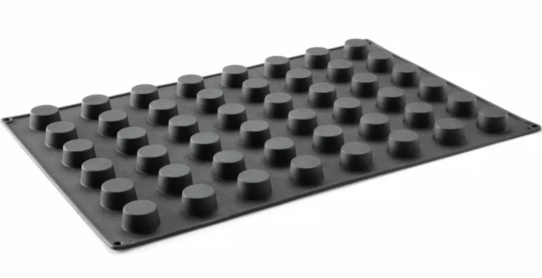 HENDI Siliconen Mini Muffinvorm 570x375mm - Antraciet