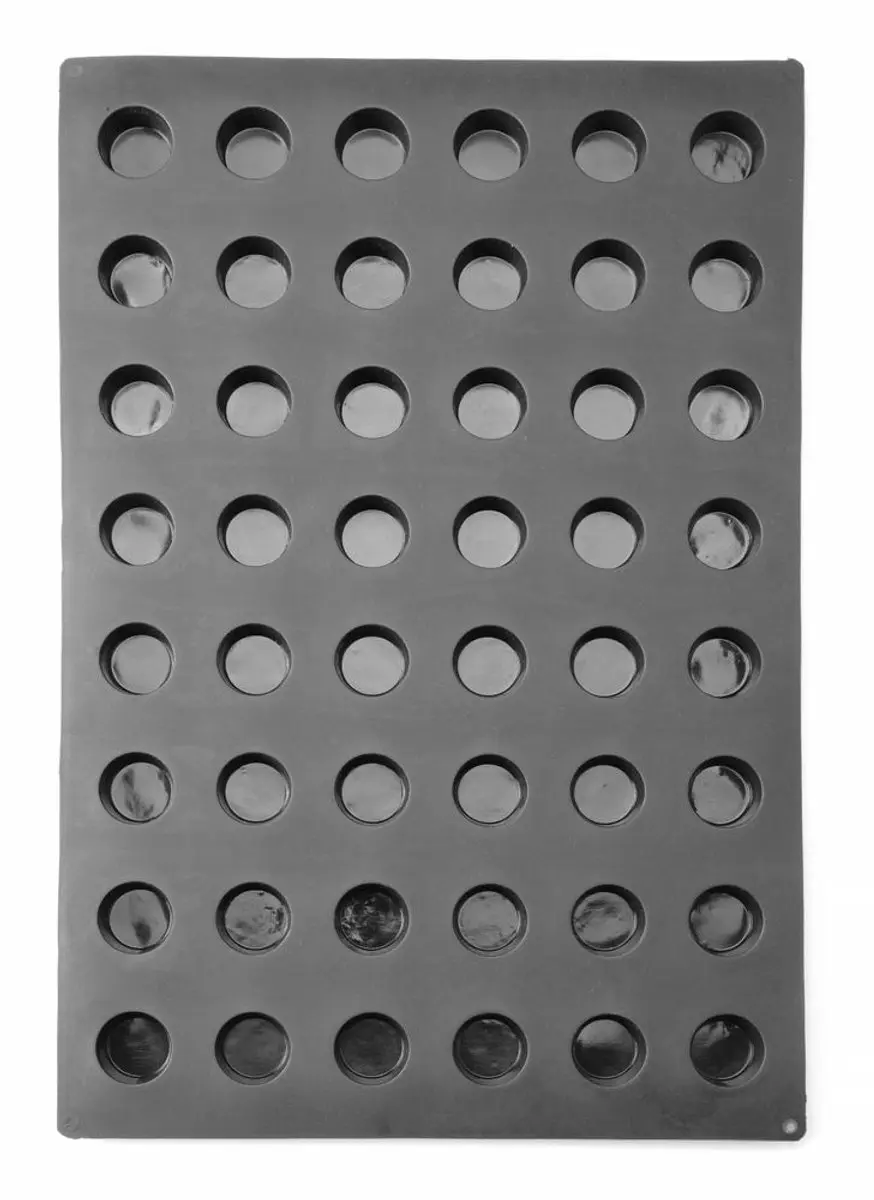 HENDI Siliconen Mini Muffinvorm 570x375mm - Antraciet