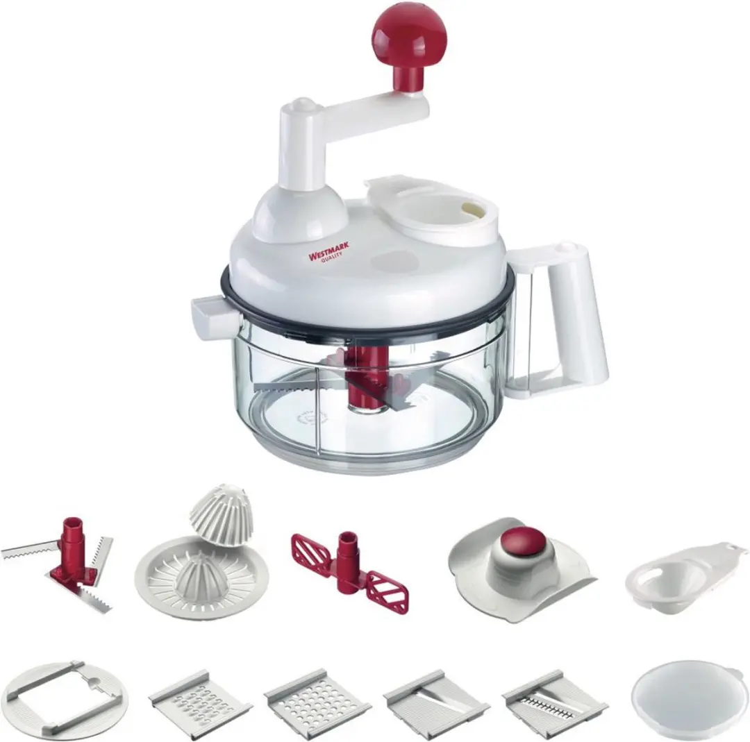 Westmark 9-in-1 Keukenmachine Multi-Kulti - 11 Accessoires - Meerkleurig