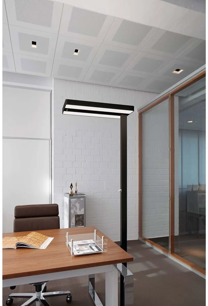 MAULjuvis LED Vloerlamp 3x34W - 4000K - Zwart - afbeelding 6 van 6