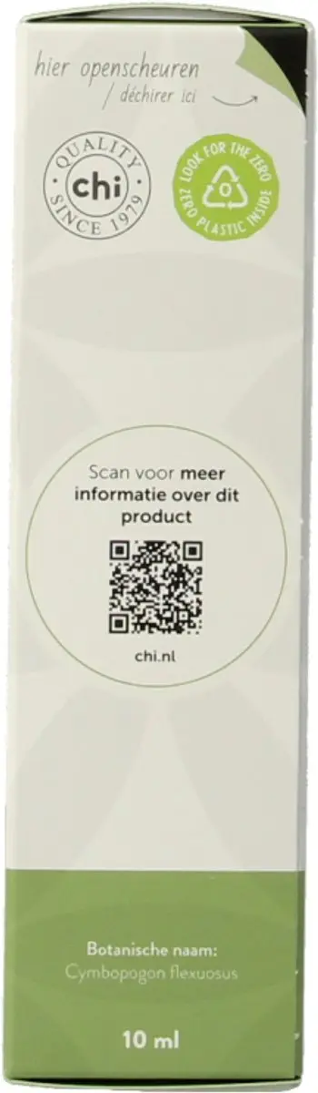 Chi Natural Life Lemongrass Eko 10ml - 10 Stuks - afbeelding 6 van 6