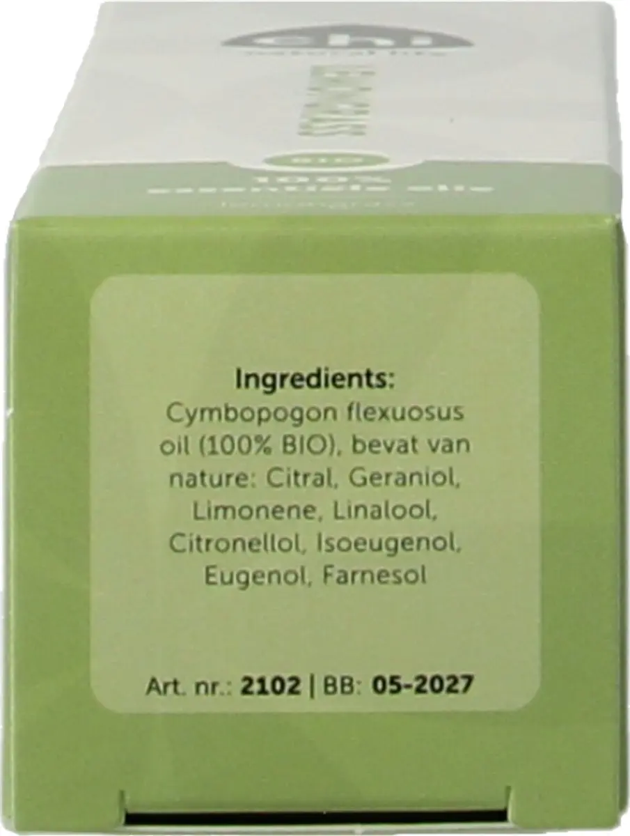 Chi Natural Life Lemongrass Eko 10ml - 10 Stuks