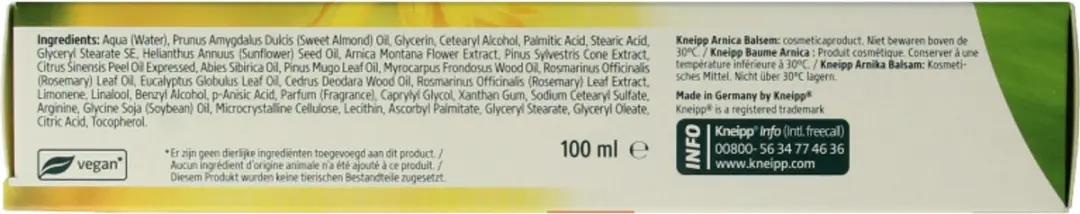 Kneipp All-Purpose Zalf met Arnica 100ml