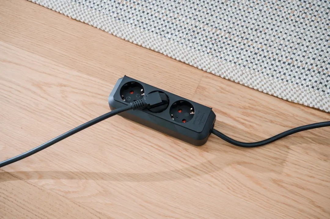 Brennenstuhl Eco-Line Stekkerdoos 3-voudig - 3500W - 1,5m - Zwart