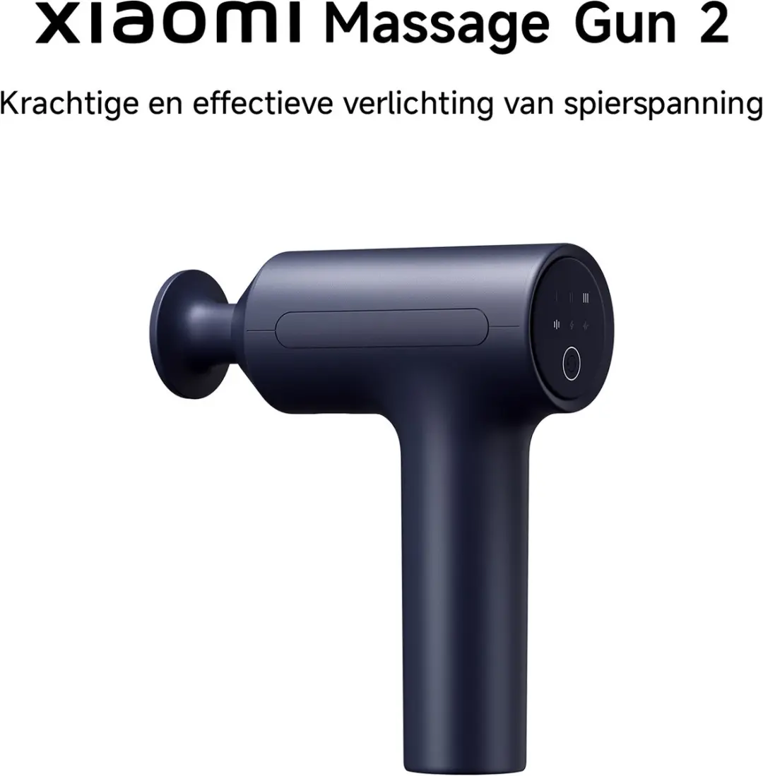 Xiaomi Massagepistool 2 - 3 Koppen - Black