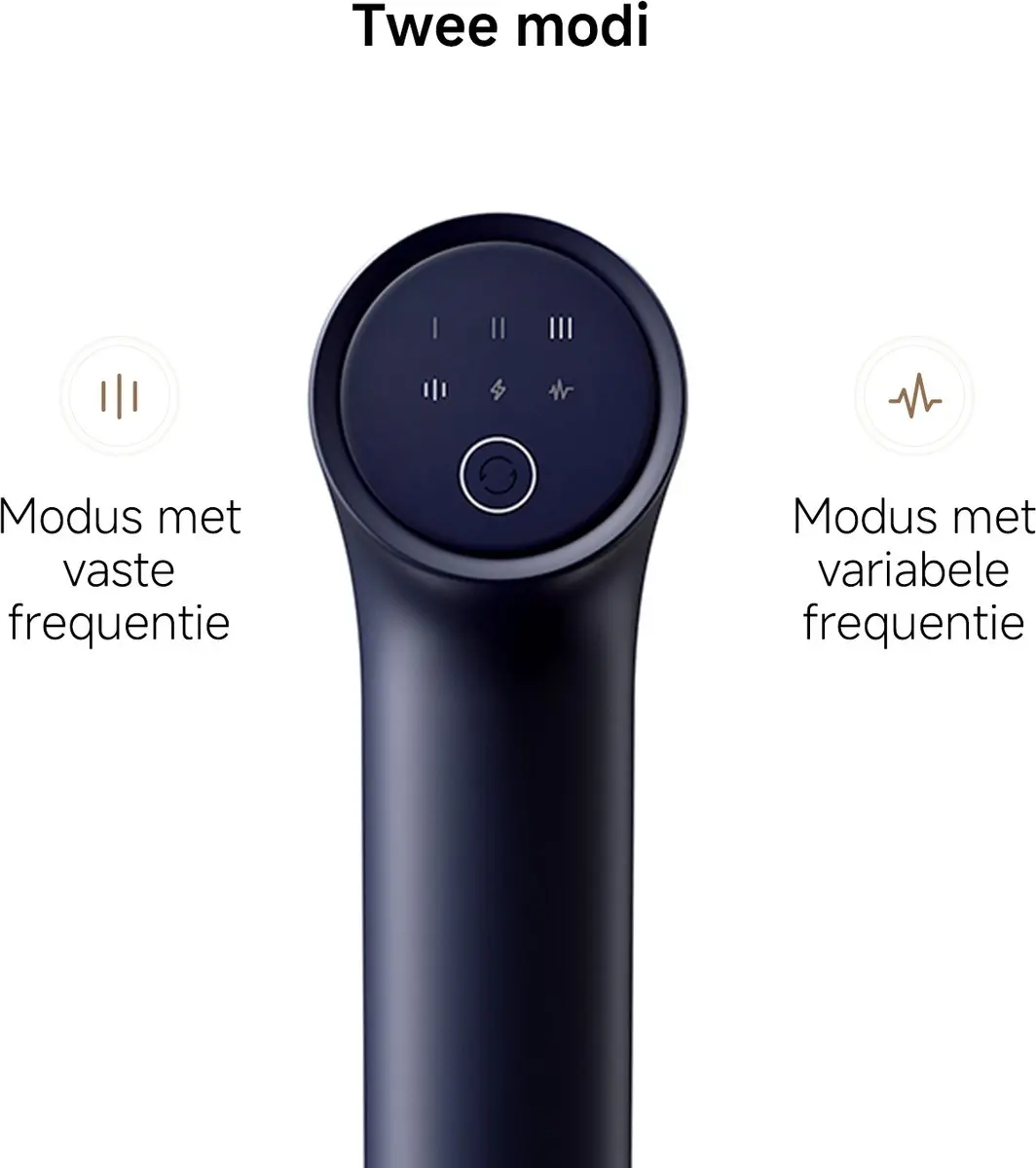 Xiaomi Massagepistool 2 - 3 Koppen - Black