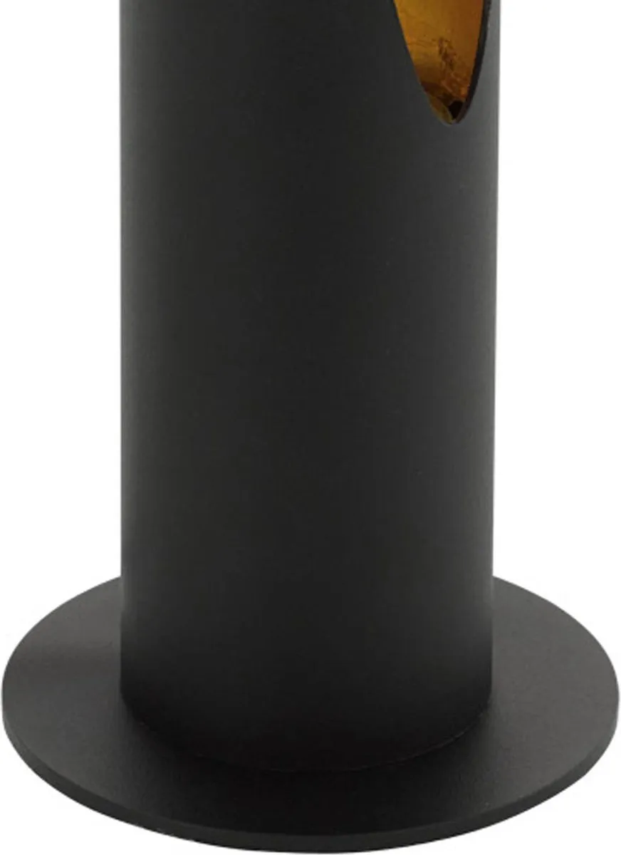 Eglo Barbotto Tafellamp GU10 - 39,5 cm - Zwart/Goud