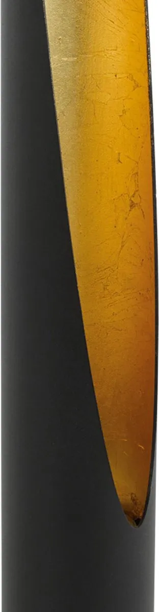 Eglo Barbotto Tafellamp GU10 - 39,5 cm - Zwart/Goud