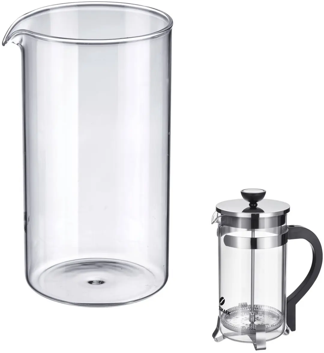 Westmark Reserveglas 24732260 - 1L Borosilicaatglas - Transparant
