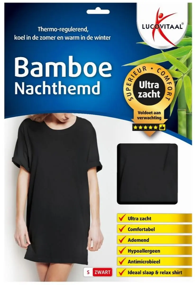 Lucovitaal Nachthemd Bamboe