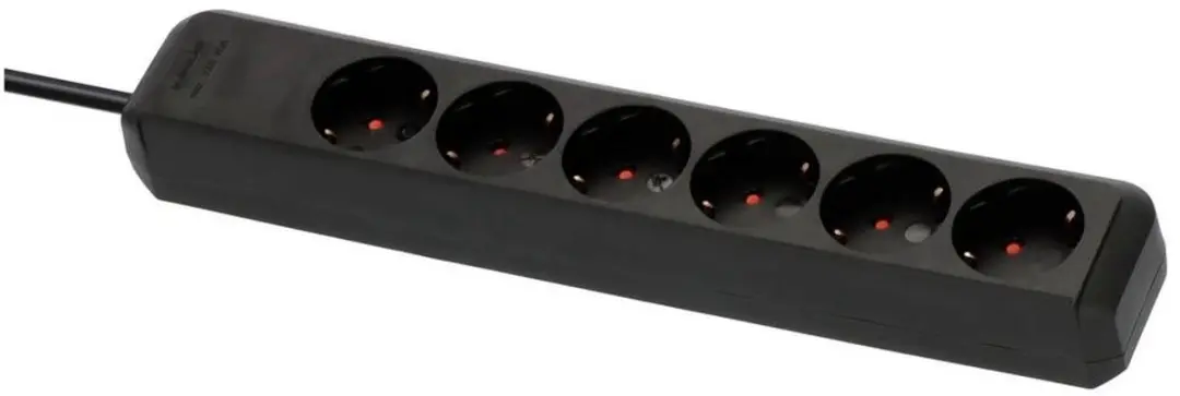 Brennenstuhl Eco-Line 6-voudig Stekkerdoos 1,5m - 3G1,5