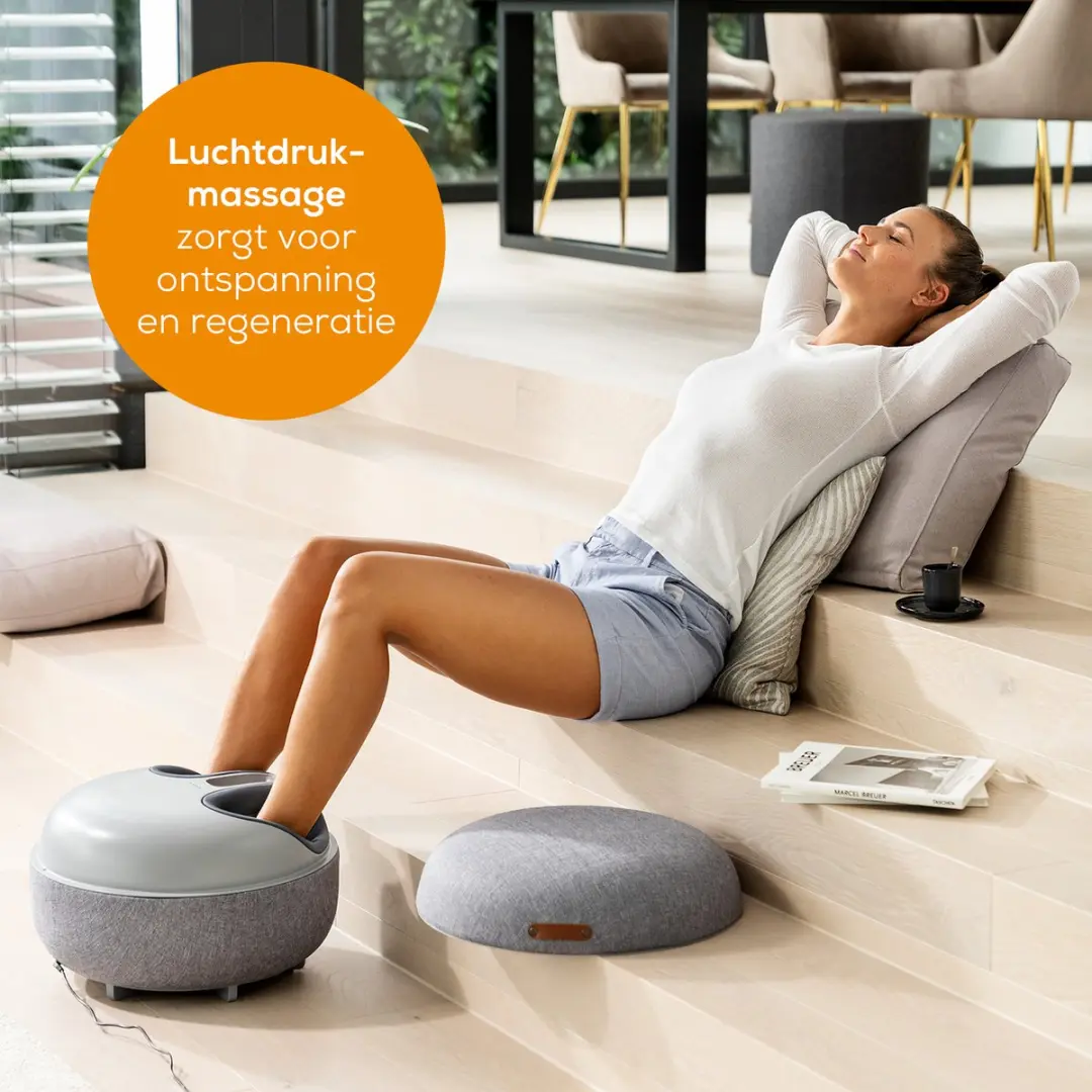 Beurer FM 120 Shiatsu Voetmassageapparaat - 48W - Grijs