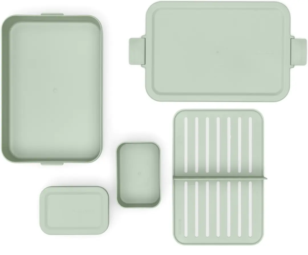 Brabantia Make & Take Bento Lunchbox 2L - Jade Green - afbeelding 6 van 6