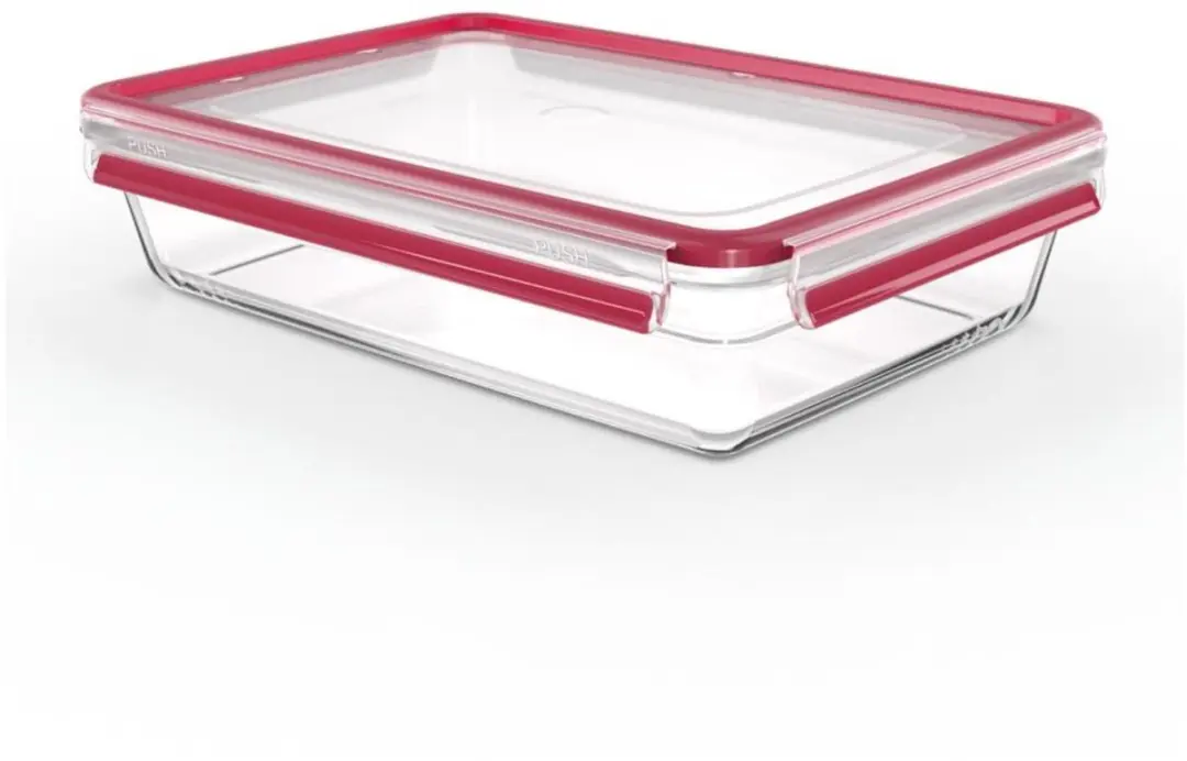 Tefal MasterSeal Glass Vershouddoos 3L - Glas - Transparant