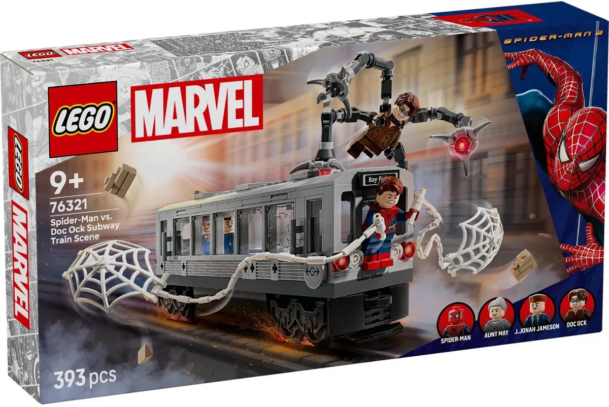 LEGO Marvel Spider-Man vs. Doc Ock Metroscène 76321 - 393 Stukken - Multicolor